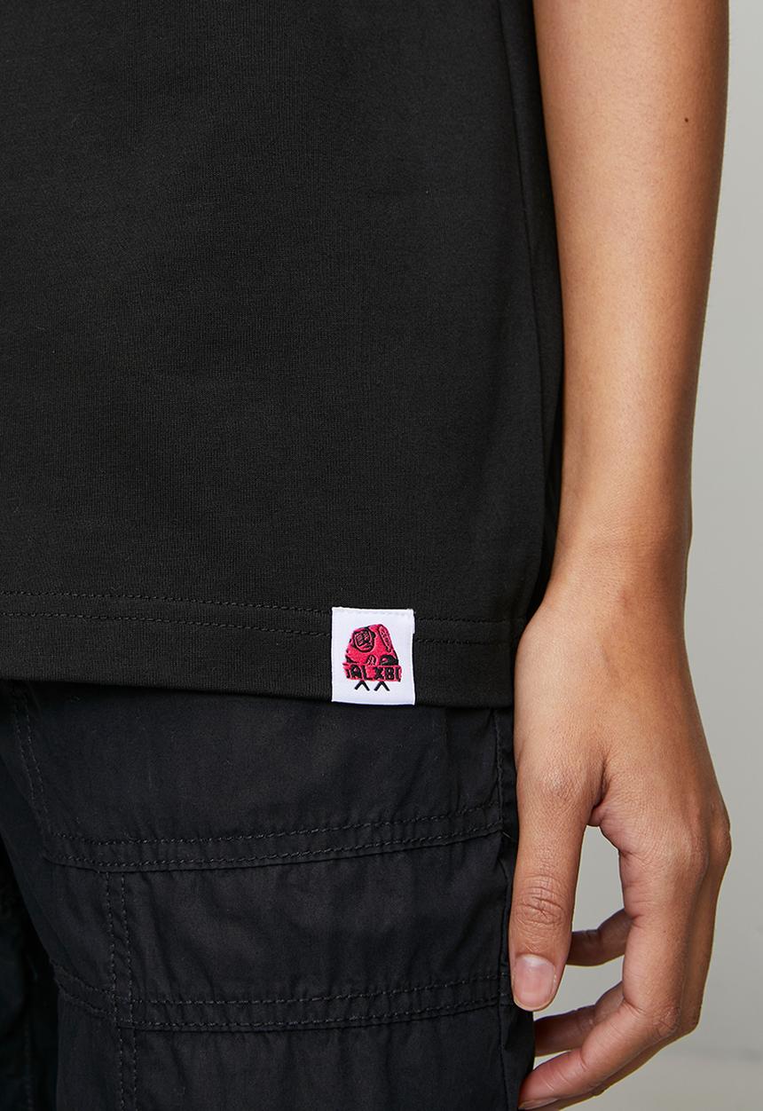 GALXBOY - GO T-SHIRT  - BLACK