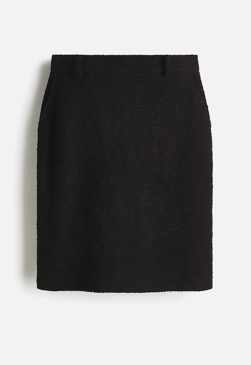 H&M - Jersey pencil skirt - black
