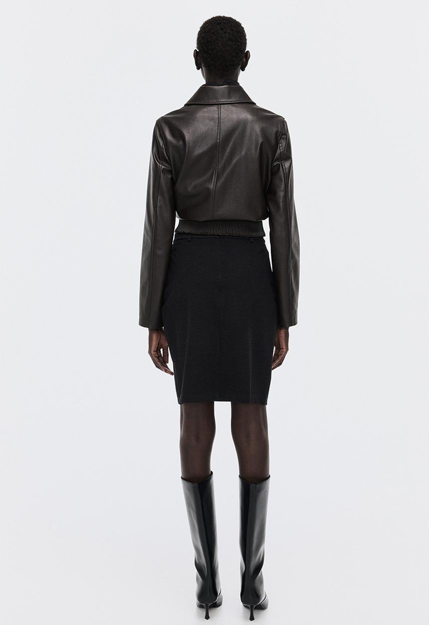 H&M - Jersey pencil skirt - dark grey