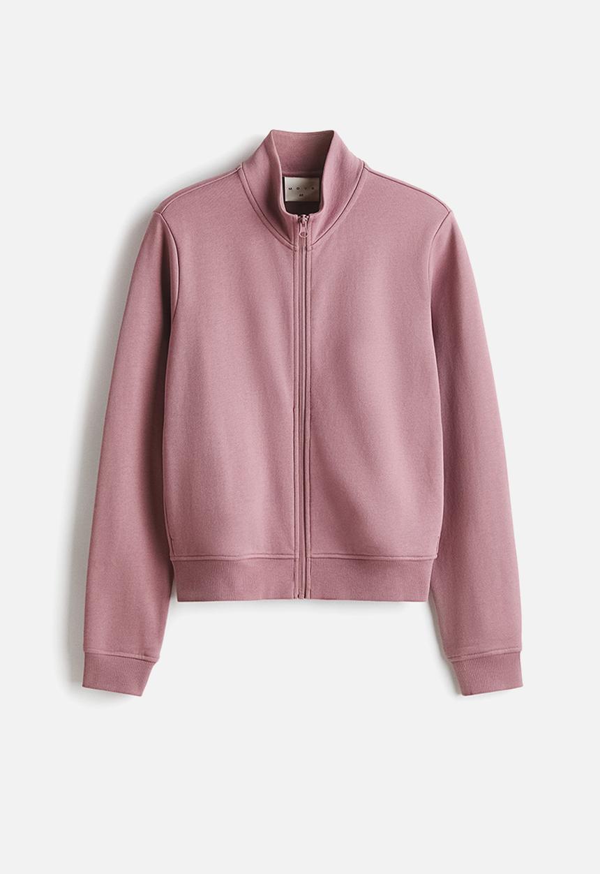 H&M - Slim fit track jacket - antique rose