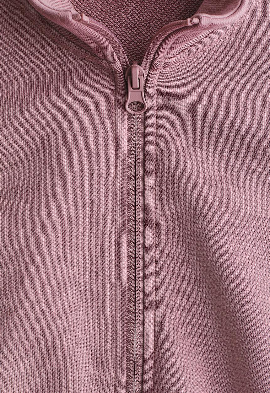 H&M - Slim fit track jacket - antique rose
