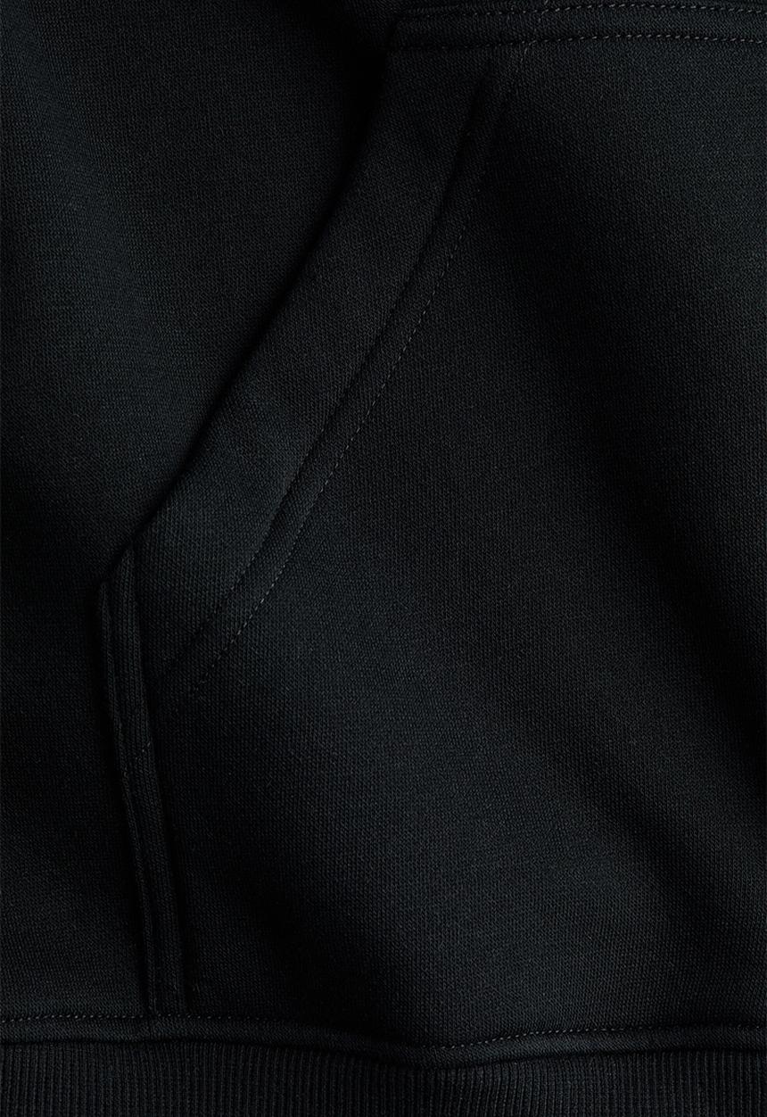 H&M - Zip-through hoodie - black