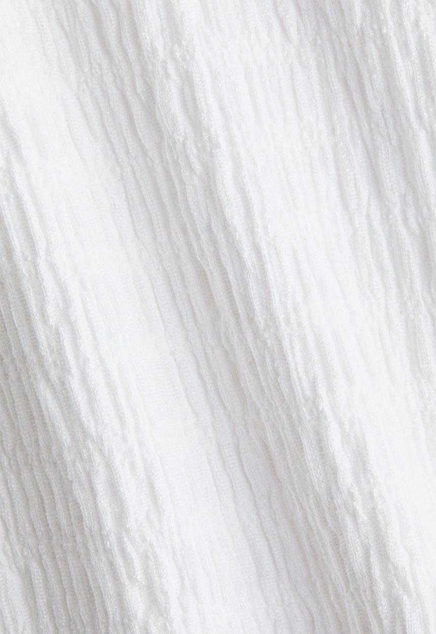 H&M - Smocked dress - white