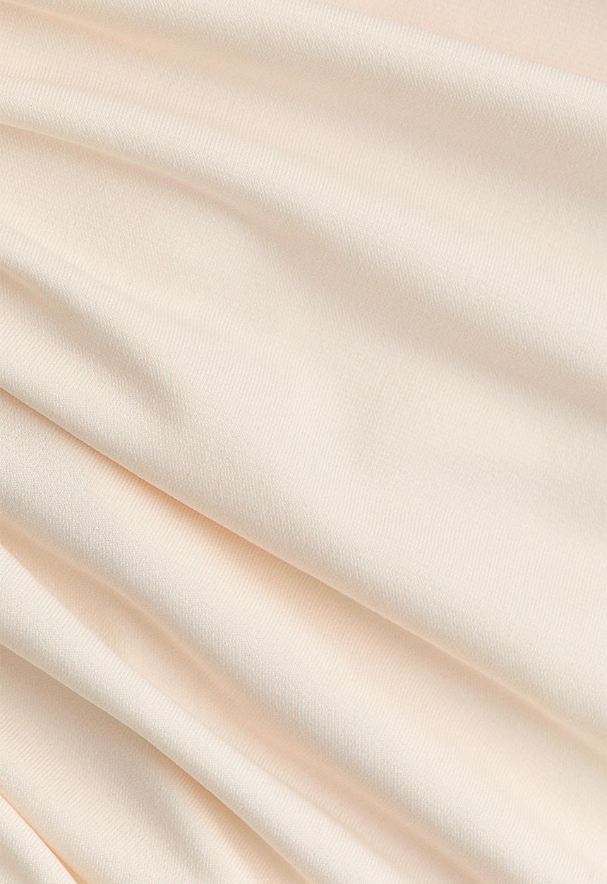 H&M - Draped jersey top - cream