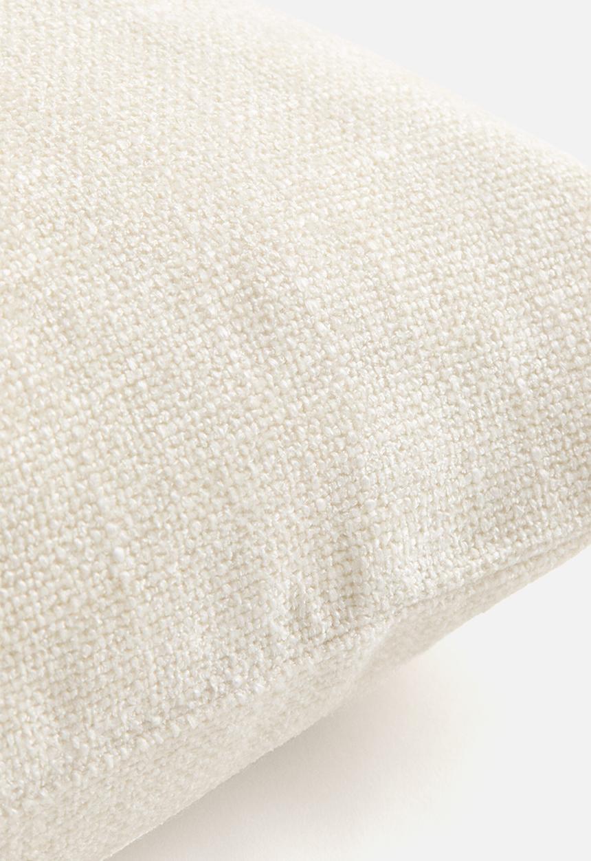 H&M - Chenille cushion cover - cream