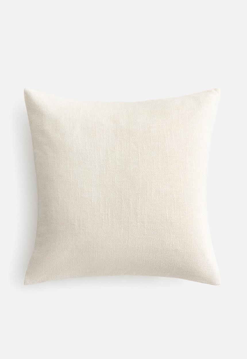 H&M - Chenille cushion cover - cream