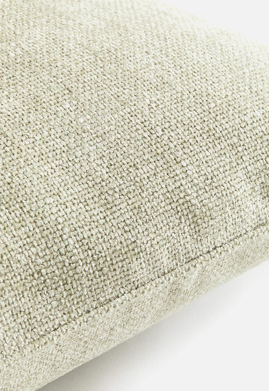 H&M - Chenille cushion cover - light dusty green