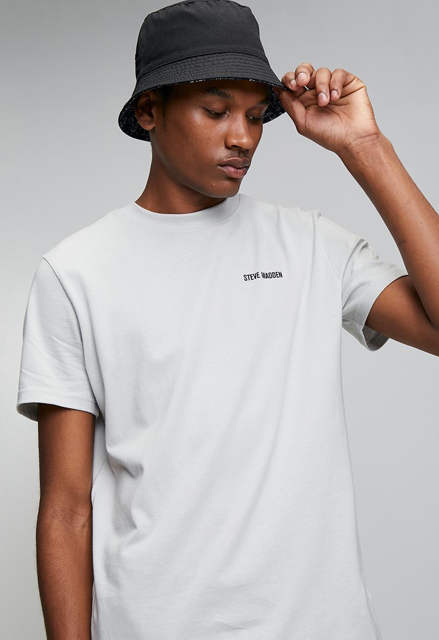 Steve Madden - Blaze Boxy T-Shirt - Grey