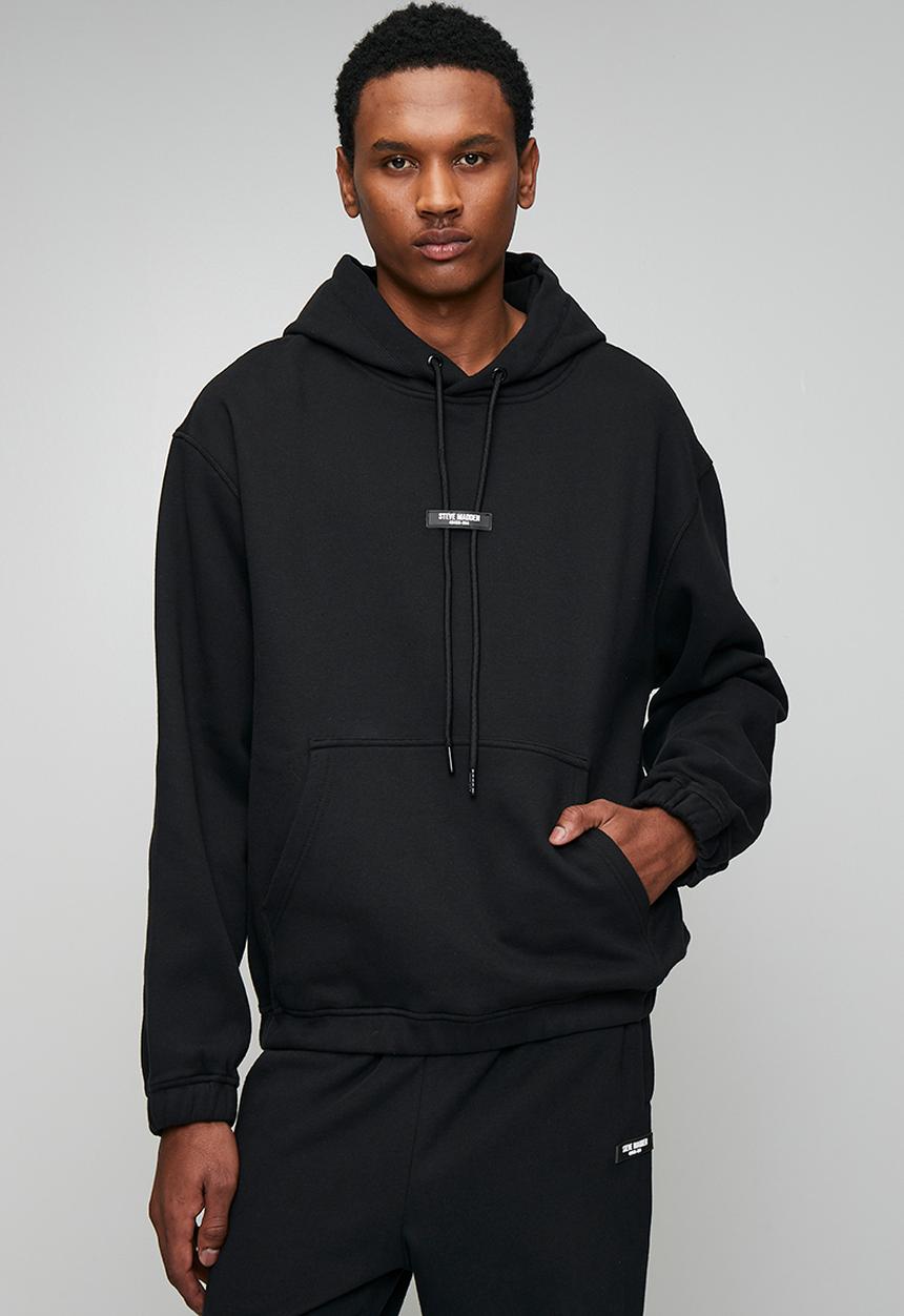 Steve Madden - Rory Relaxed Fit Hoody - Black