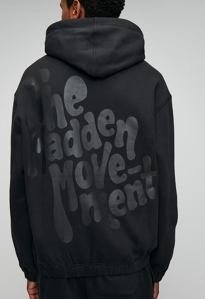 Steve Madden - Rory Relaxed Fit Hoody - Black