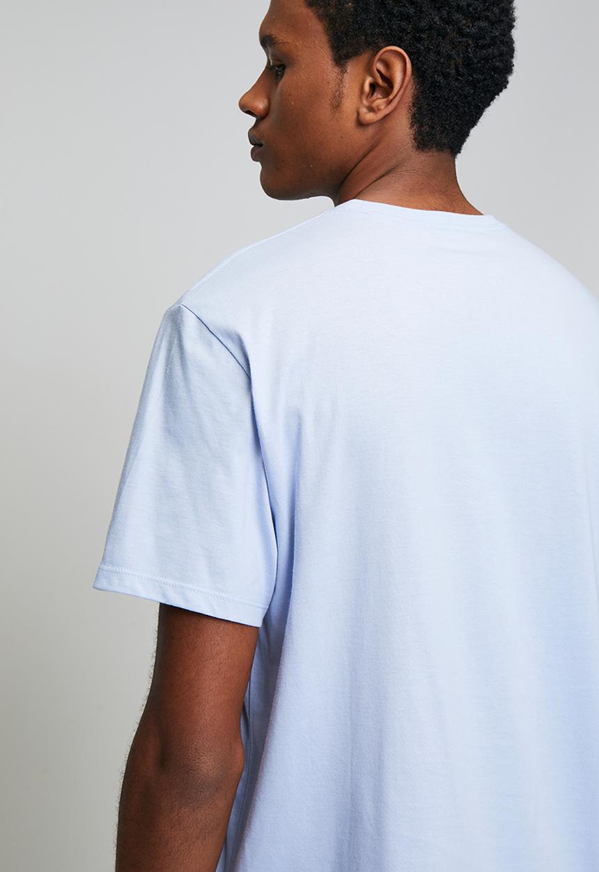 Calvin Klein - Short Sleeve 30S Micro Monologo Graphic Tee - Casual Blue