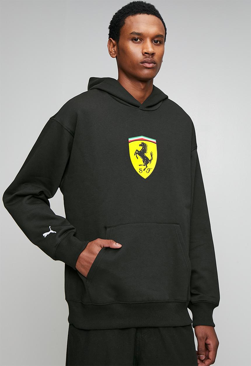 PUMA - Ferrari Shield Hoodie - PUMA Black