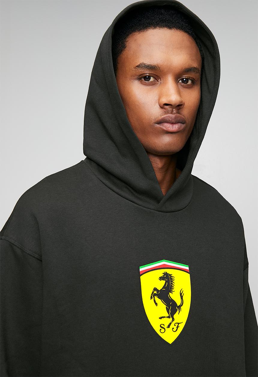 PUMA - Ferrari Shield Hoodie - PUMA Black