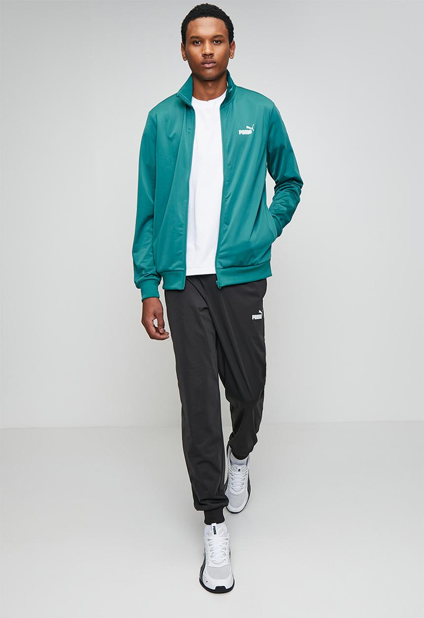 PUMA - ESS Poly Tracksuit set - Emerald Ice