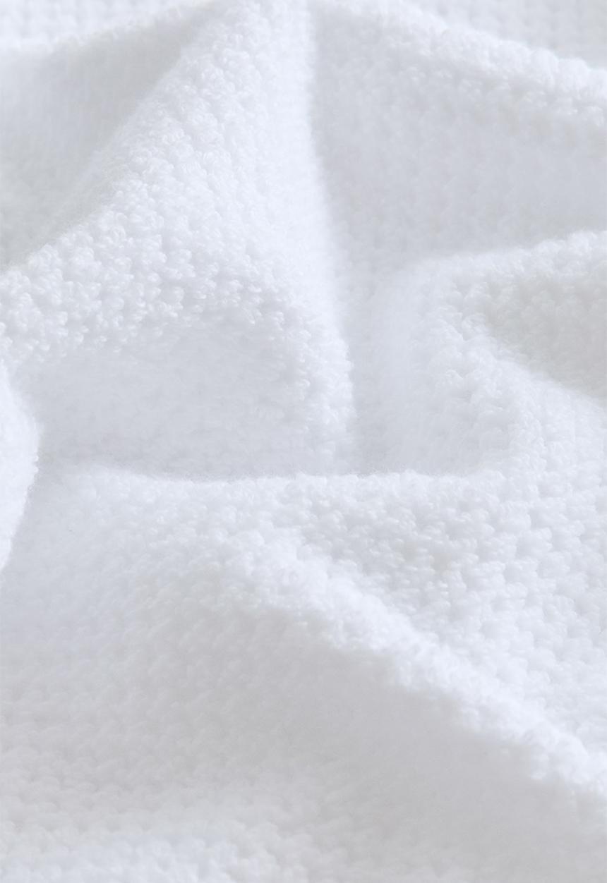 H&M - Cotton terry bath sheet - white
