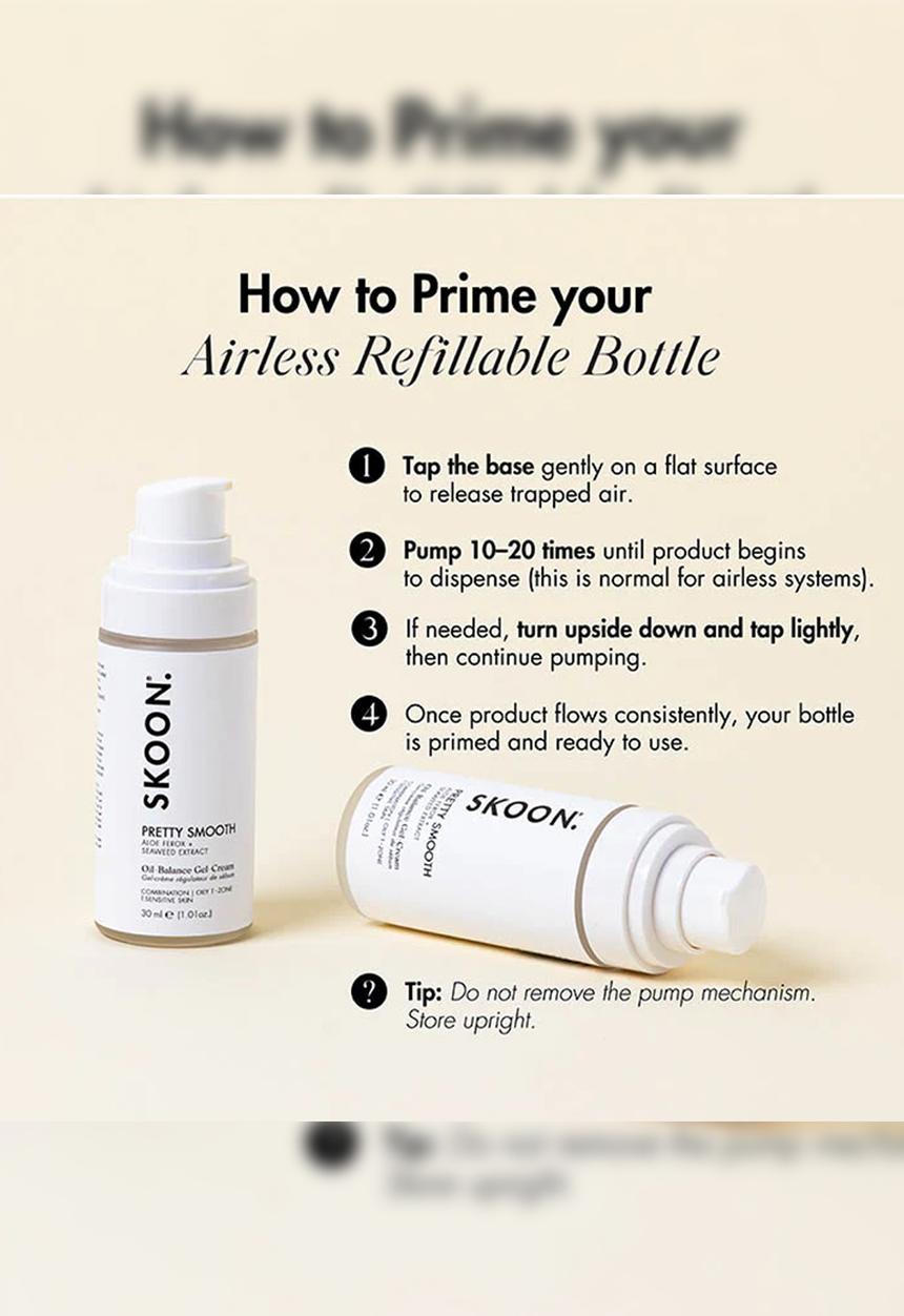 SKOON. - Refill PRETTY SMOOTH Oil-Balance Gel-Cream