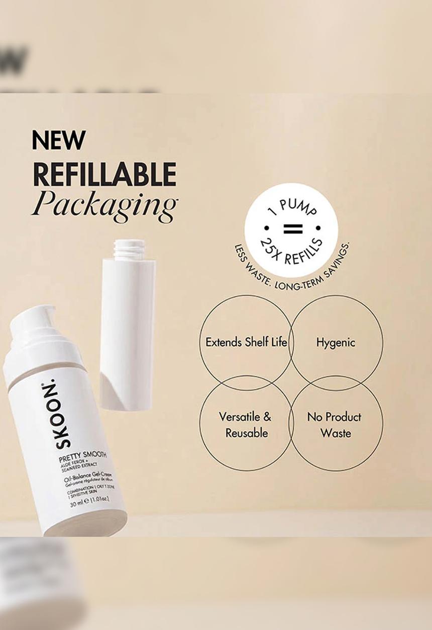 SKOON. - Refill PRETTY SMOOTH Oil-Balance Gel-Cream