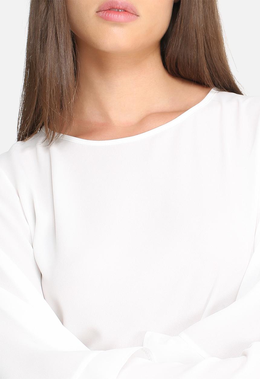 dailyfriday - Fluted sleeve blouse