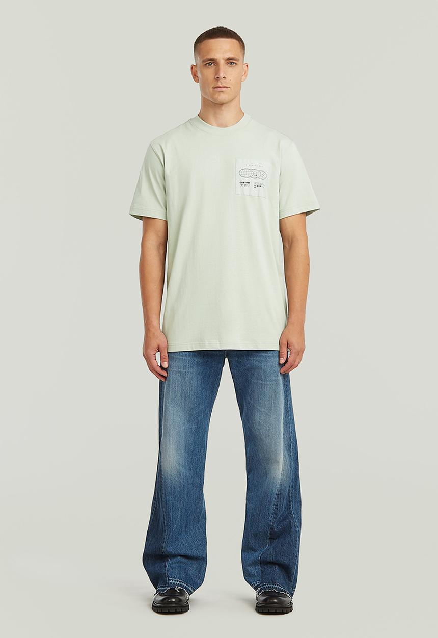 G-STAR - Applique Gr R T - Pale Green
