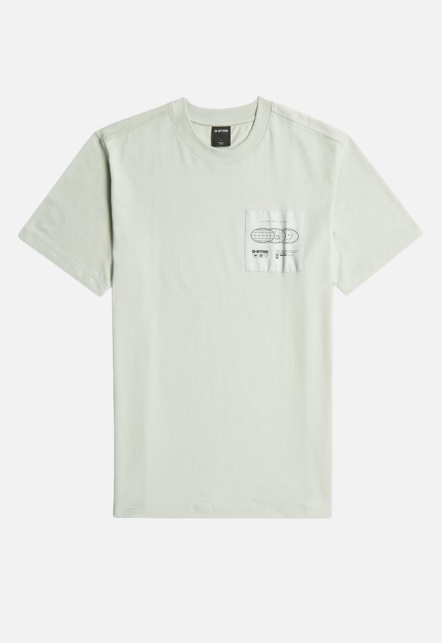 G-STAR - Applique Gr R T - Pale Green