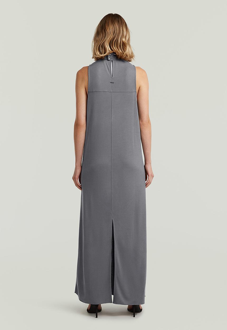 G-STAR - Long flowy mock t dress wmn - orphus