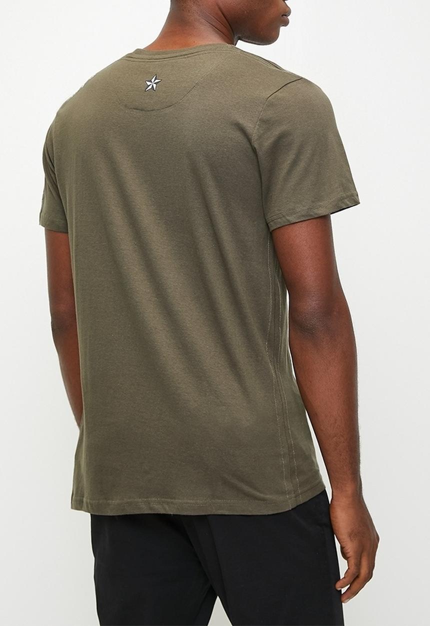 Brave Soul - T-Shirts - Khaki