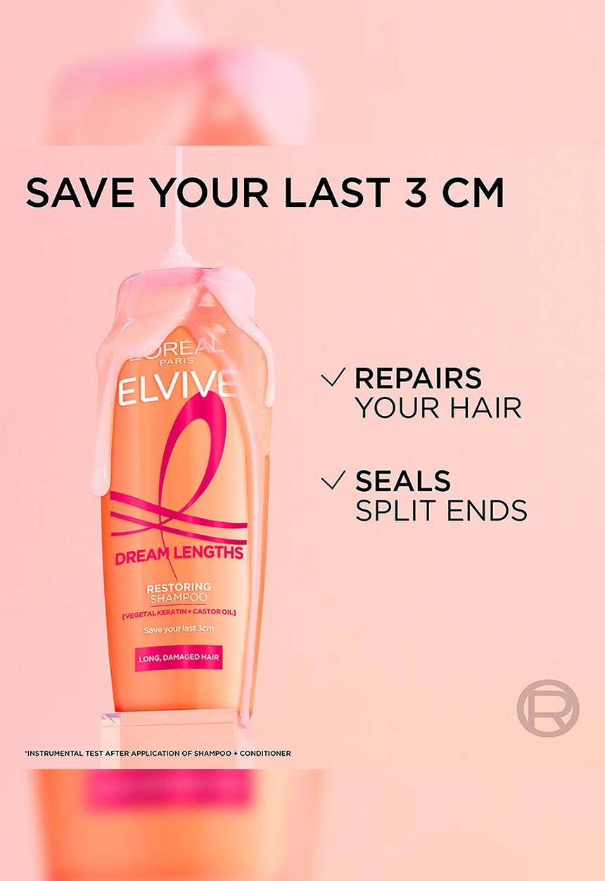 L'Oreal Paris - Elvive Dream Lengths Shampoo - 700ml