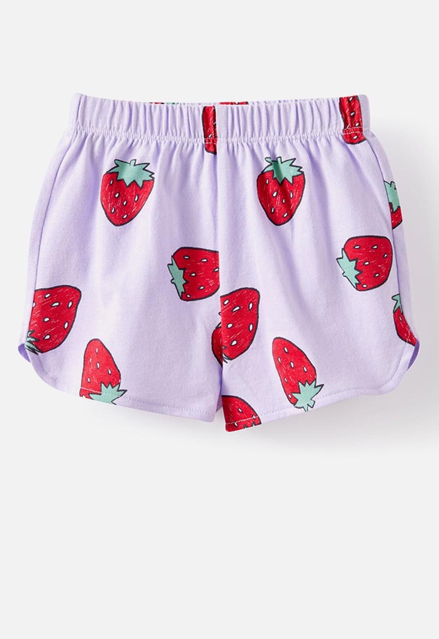 Cotton On - Koda Short - Vintage Lilac/Strawberries