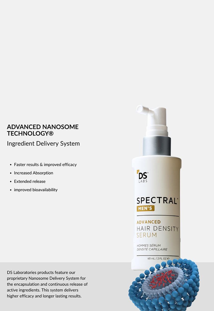 DS Laboratories  - Spectral Men’s Hair Density Treatment 3 Month Supply - 60ml x 3