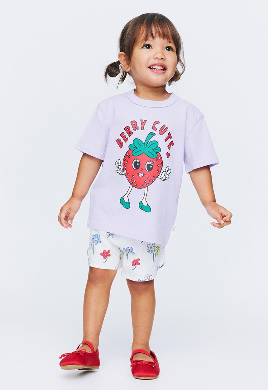 Cotton On - Koda Short - Vanilla/Meadow Daisy