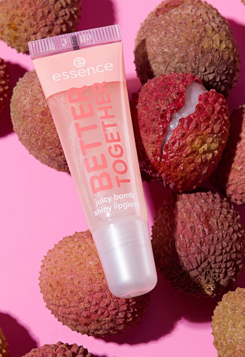 essence - Say It With Juicy Better Together Juicy Bomb Shiny Lipgloss  - 01  Lovely Litchi