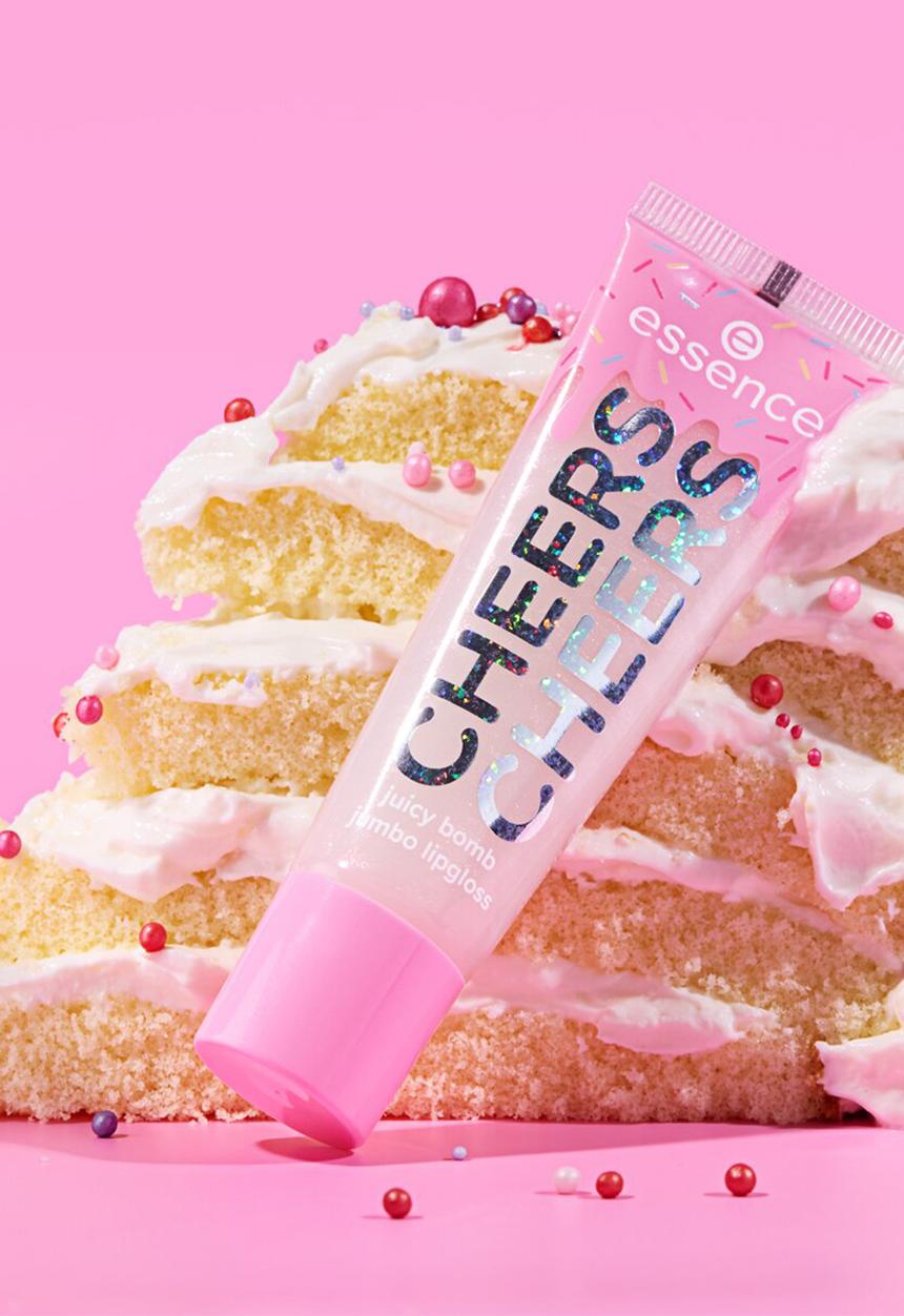 essence - Say It With Juicy Cheers Juicy Bomb Jumbo Lipgloss  - 02  Cake My Day!