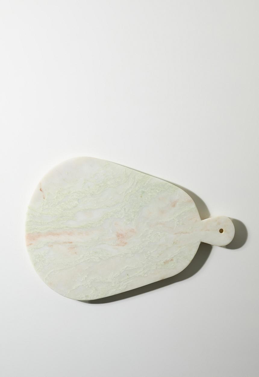 Sixth Floor - Organic Marble Chopping Board - Green & White