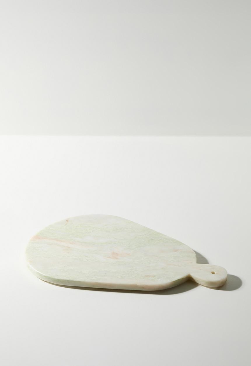 Sixth Floor - Organic Marble Chopping Board - Green & White