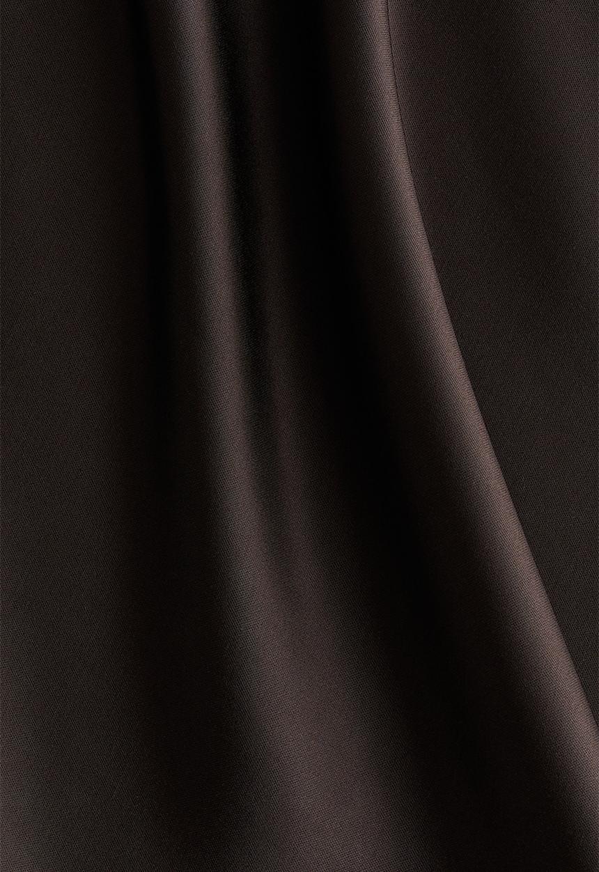 H&M - Midi skirt - dark brown