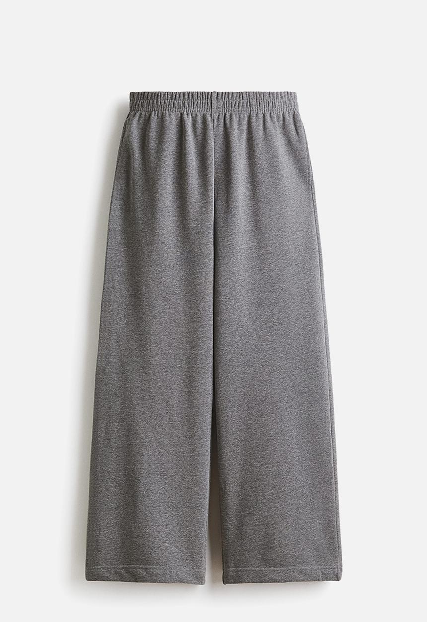 H&M - Sweatpants - grey marl