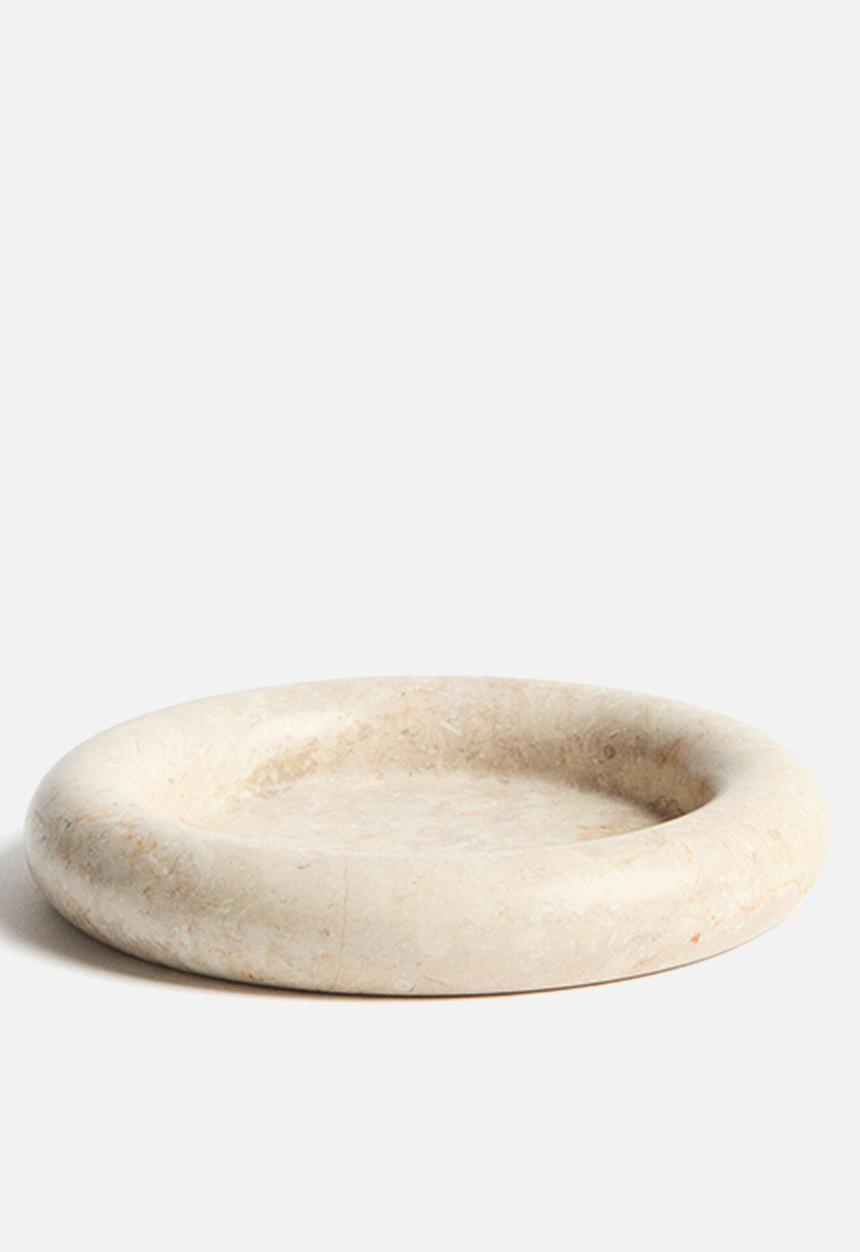 H&M - Marble tray - beige