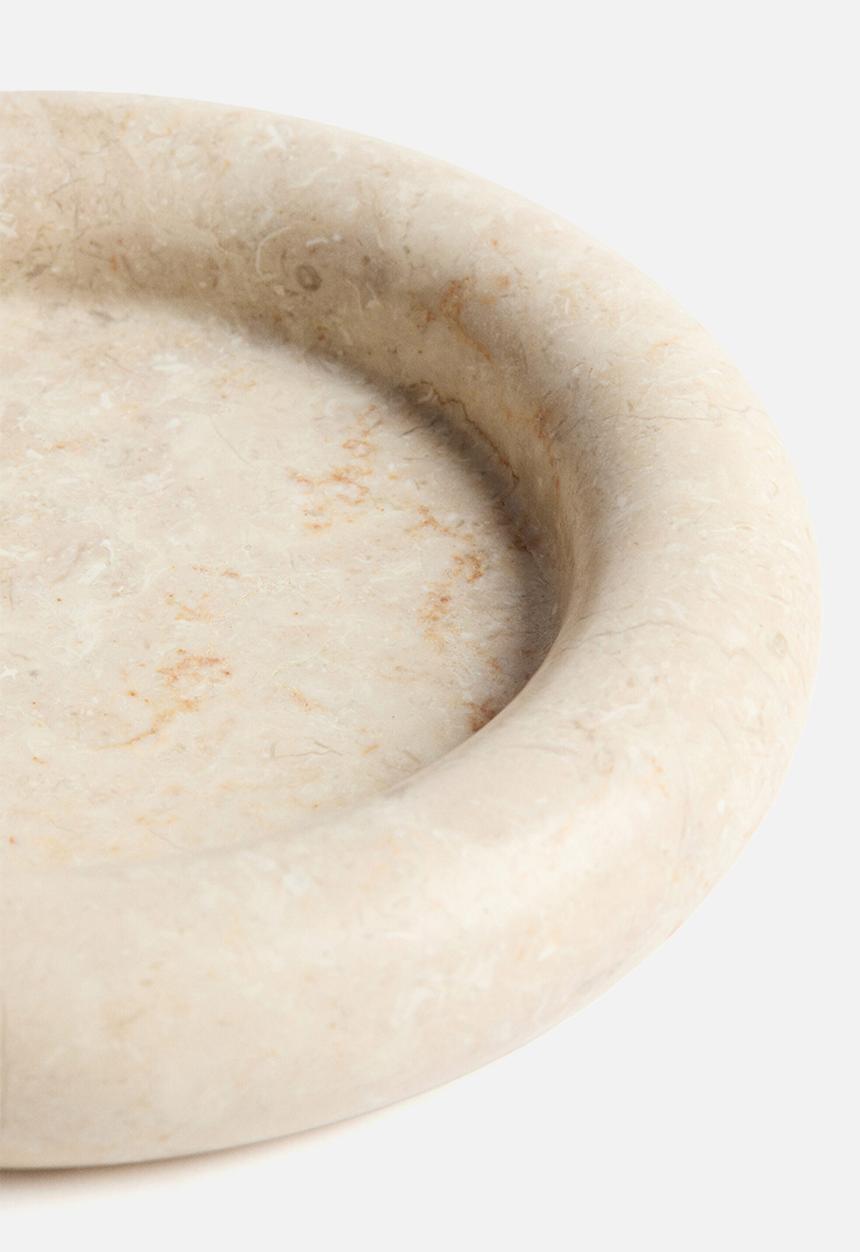 H&M - Marble tray - beige