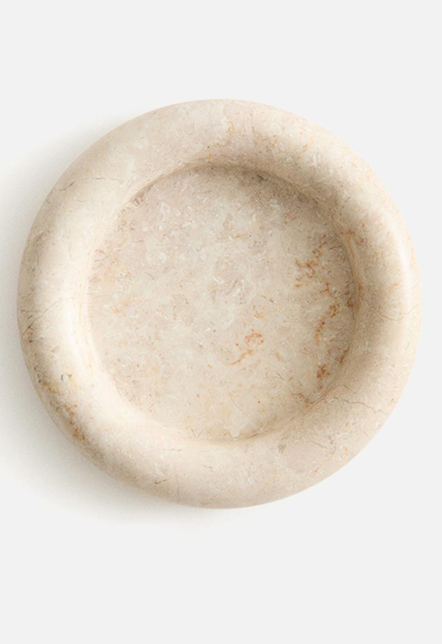H&M - Marble tray - beige