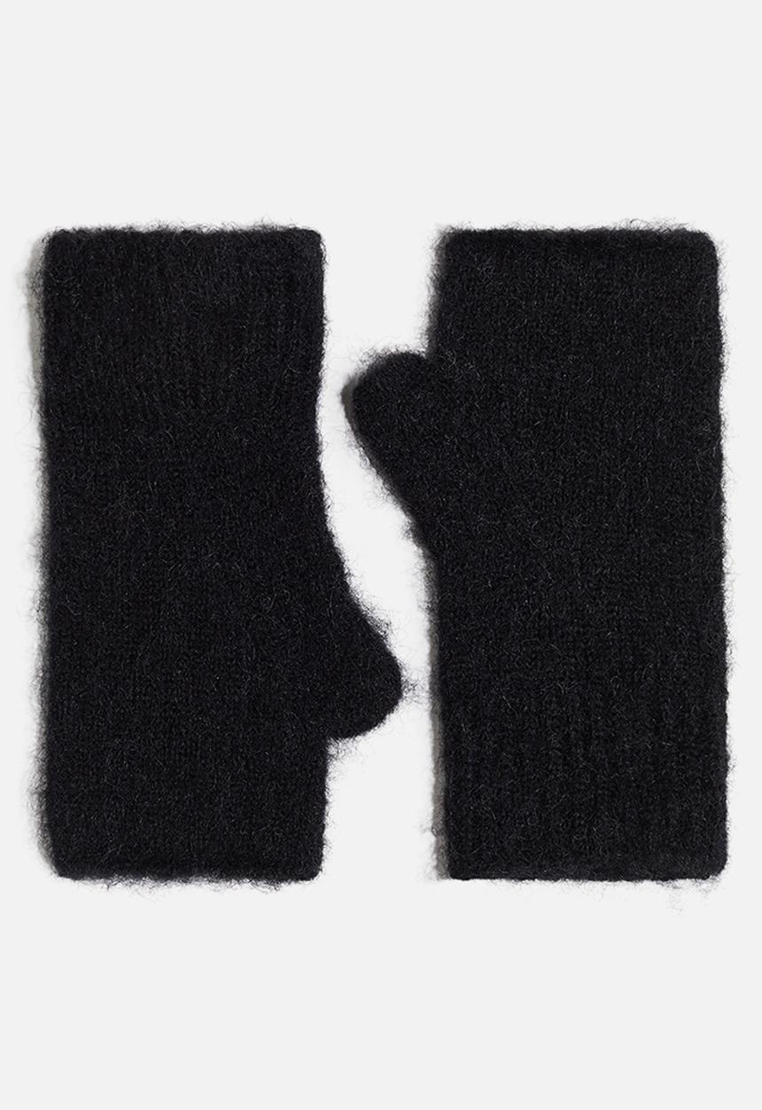 H&M - Fingerless mittens - black