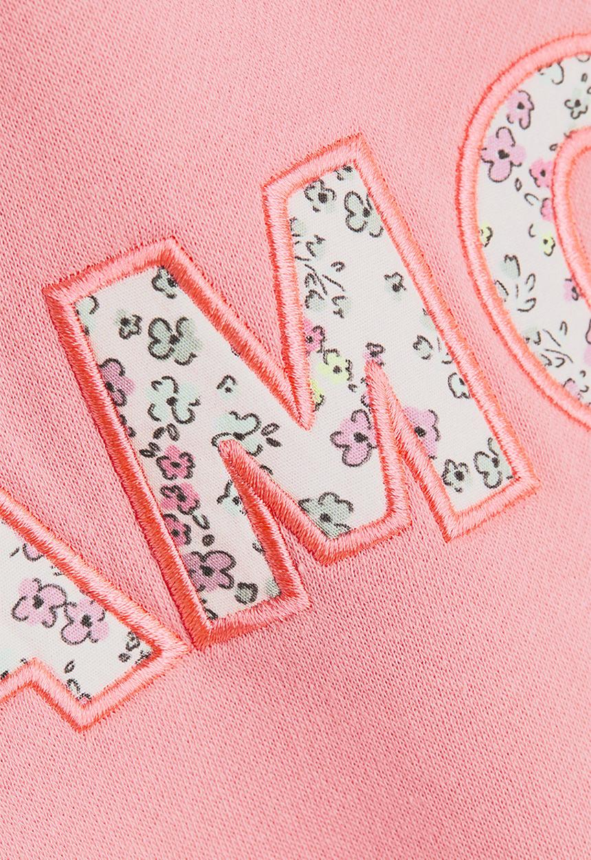 H&M - Motif-detail sweatshirt - pink/amour