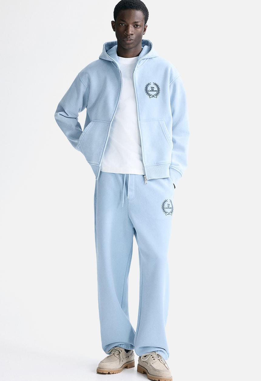 H&M - Loose fit sweatpants - light blue
