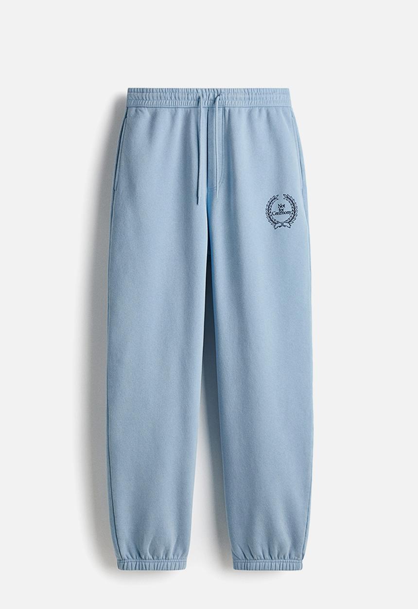 H&M - Loose fit sweatpants - light blue