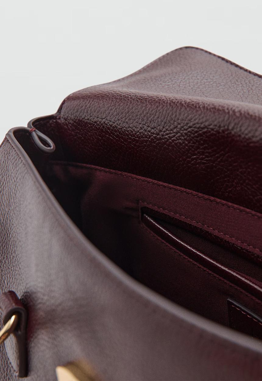 MANGO - Siena shoulder bag - red