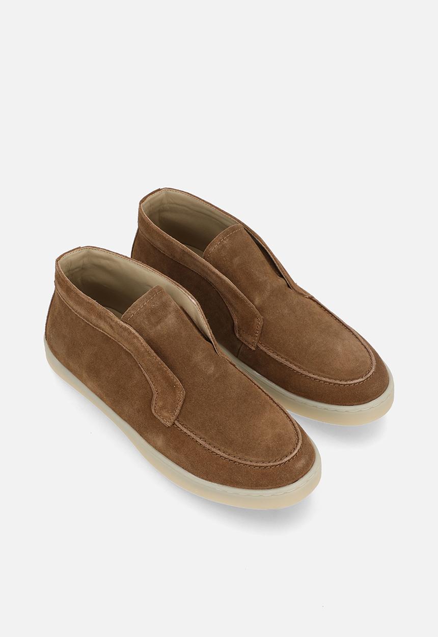 MANGO - Ankle boots easyboot - brown