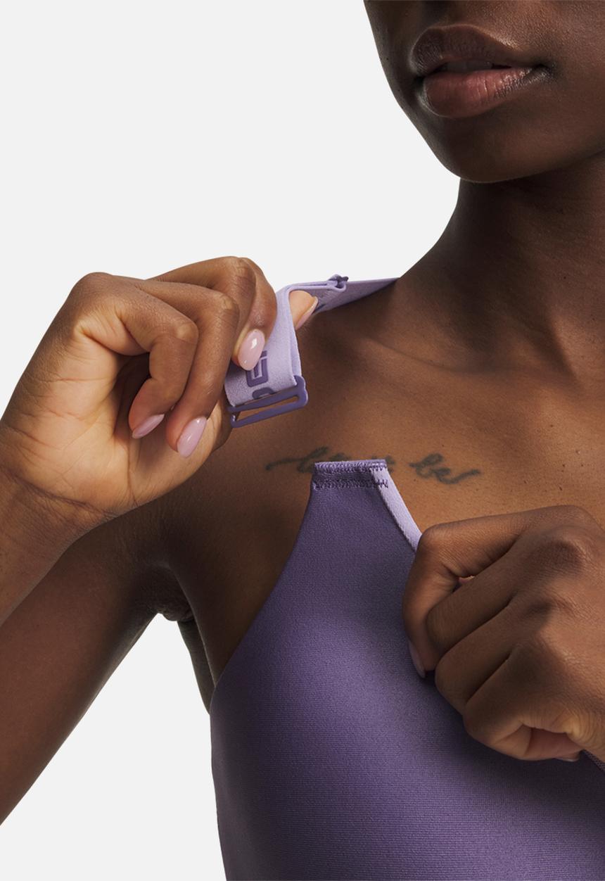 Under Armour - UA Infinity High 2.0 Bra - Purple Luxe / Purple Crest / Purple Luxe