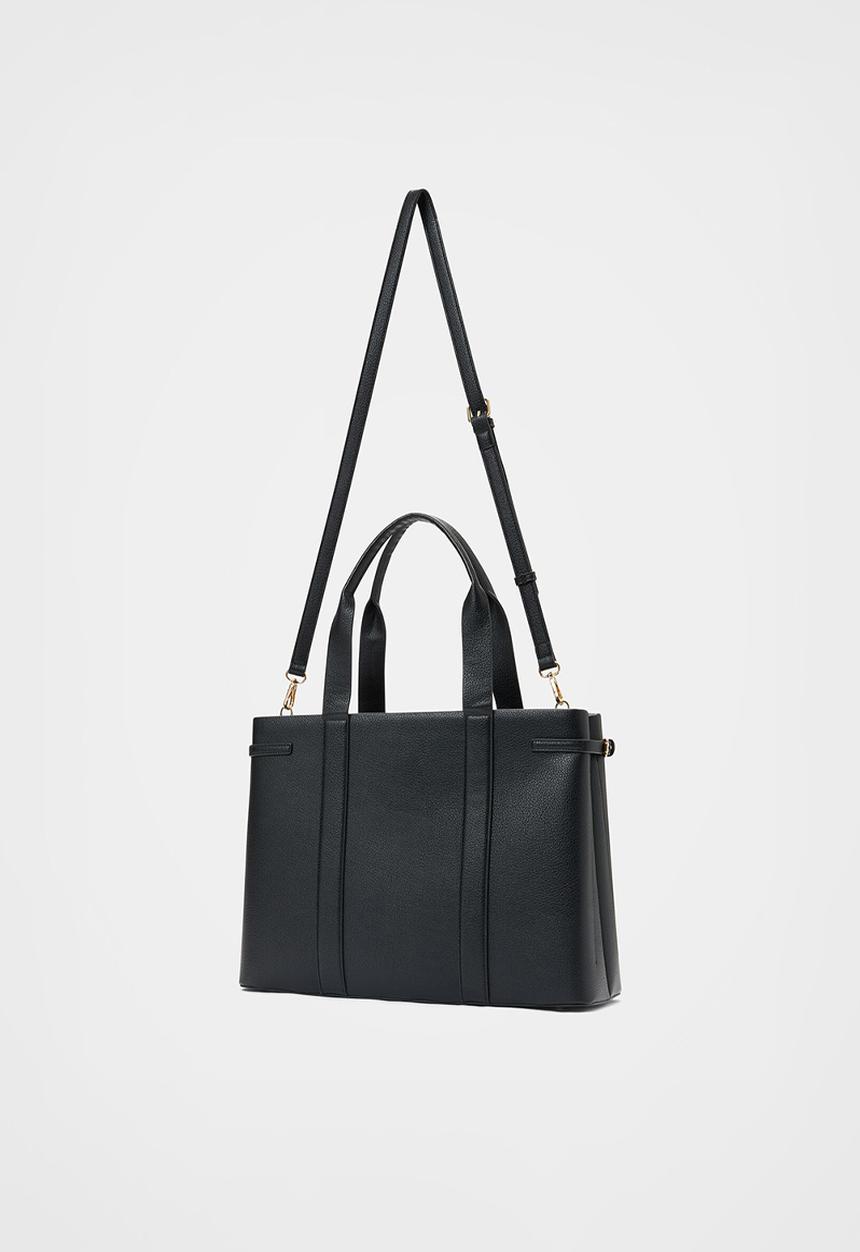 Forever New - Dalton laptop tote bag in black