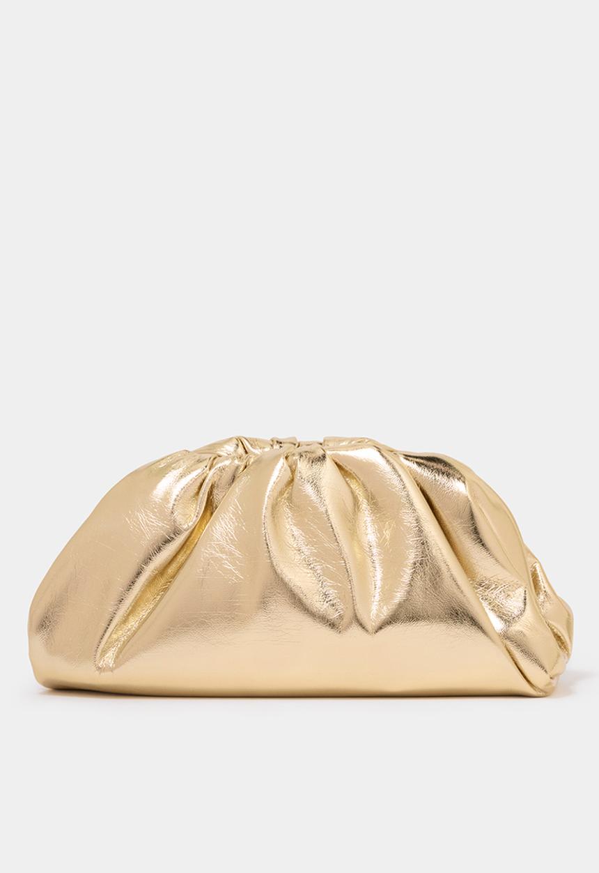 Forever New - Zayla soft clutch in gold