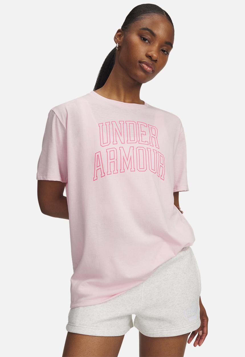 Under Armour - Rival OS Campus Tee - Prime Pink/Super Pink