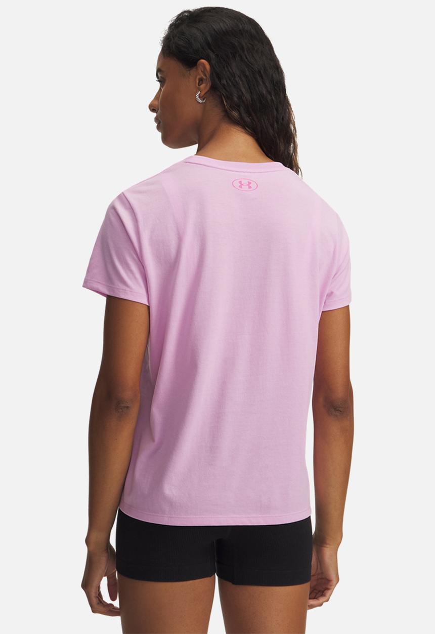 Under Armour - UA W VARSITY Short Sleeve - Pink Dawn/Pink Rave